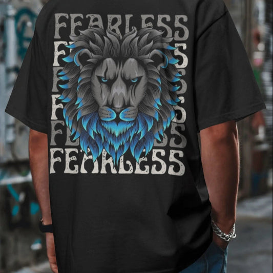 Oversized Classic T-Shirt | "Fearless" Edition - Black