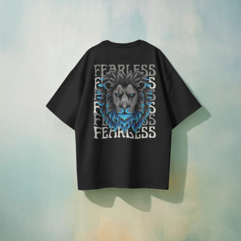 Oversized Classic T-Shirt | "Fearless" Edition - Black