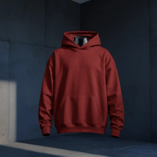 Oversized Hoodie | "Criminal Money" Edition – Maroon