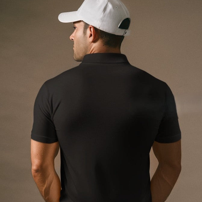 Royal Wear Signature Polo – Black