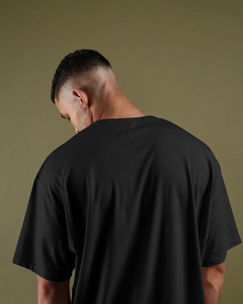 Oversized T-Shirt – "Ride Beyond" Edition - Black