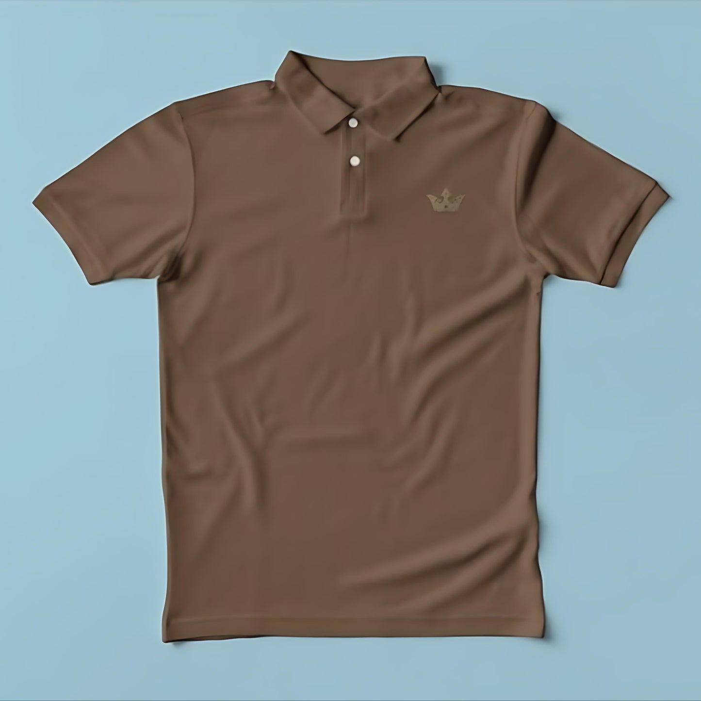 Royal Wear Signature Polo – Coffee Brown