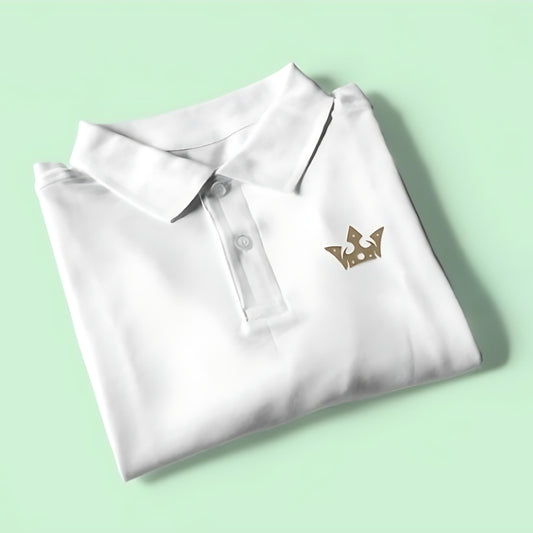Royal Wear Signature Polo – White
