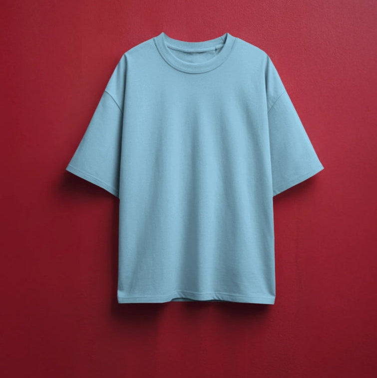 Oversized Classic T-Shirt | "Fearless" Edition - Baby Blue