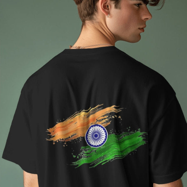 Unisex Basic T-Shirt | "India: My Pride" Edition - Black